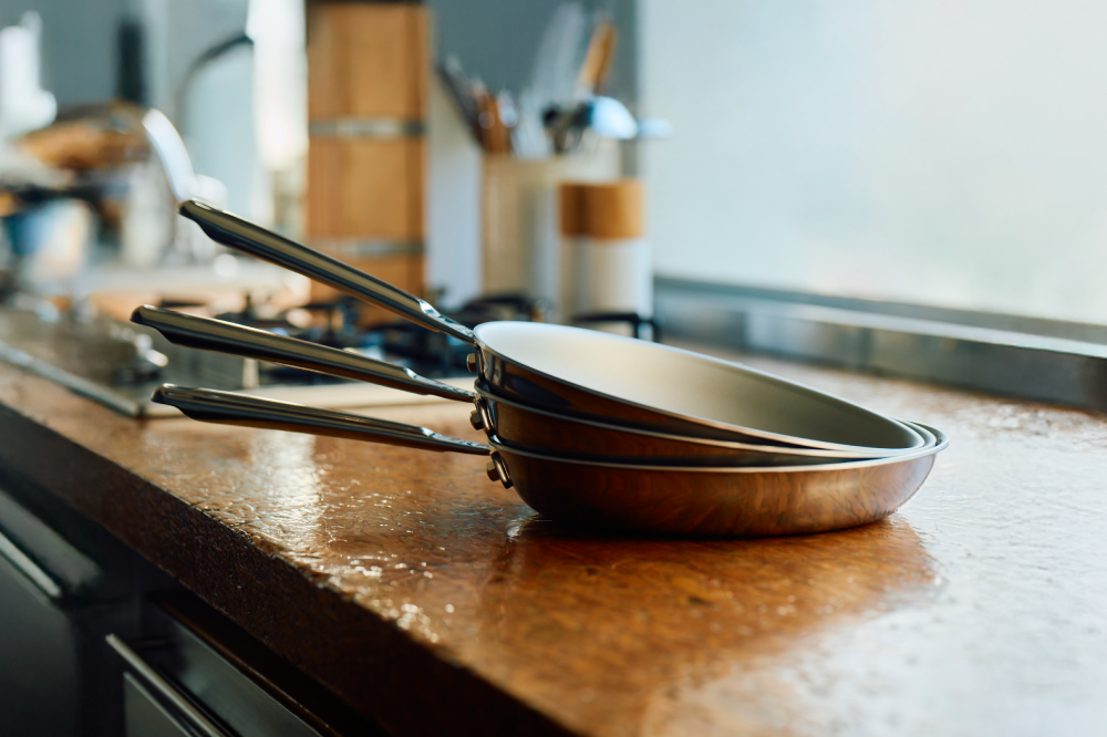 ESSIN ステンレスフライパン